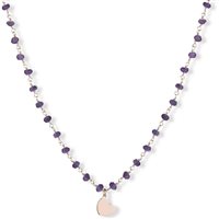 Collana Amen Donna in Argento Ametista AVI70RCU - AVI70RCU